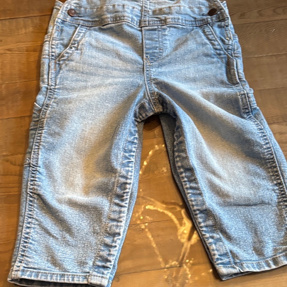OshKosh B'gosh Light Blue Overalls - Picture 4 of 7